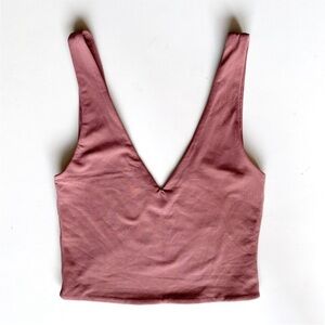 Aritzia Babaton Contour V-neck Crop Tank